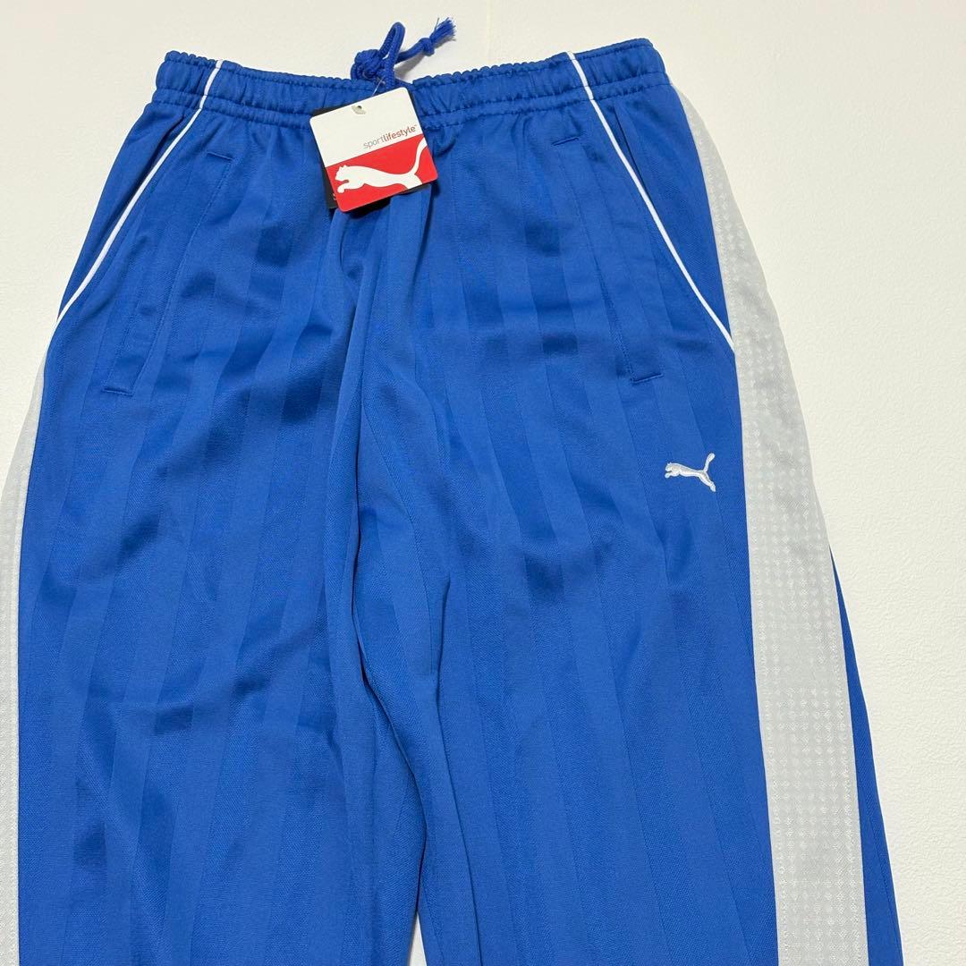新品タグ付✨PUMA プーマ プージャ ジャージ 上下 セット　青　バックロゴ