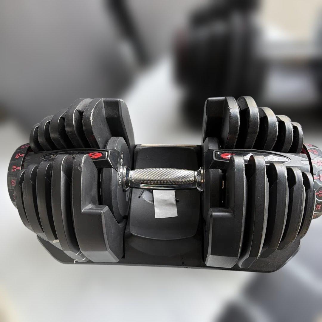 Bowflex 1090 可変式ダンベル 41kg×2台 台座付 引取限定