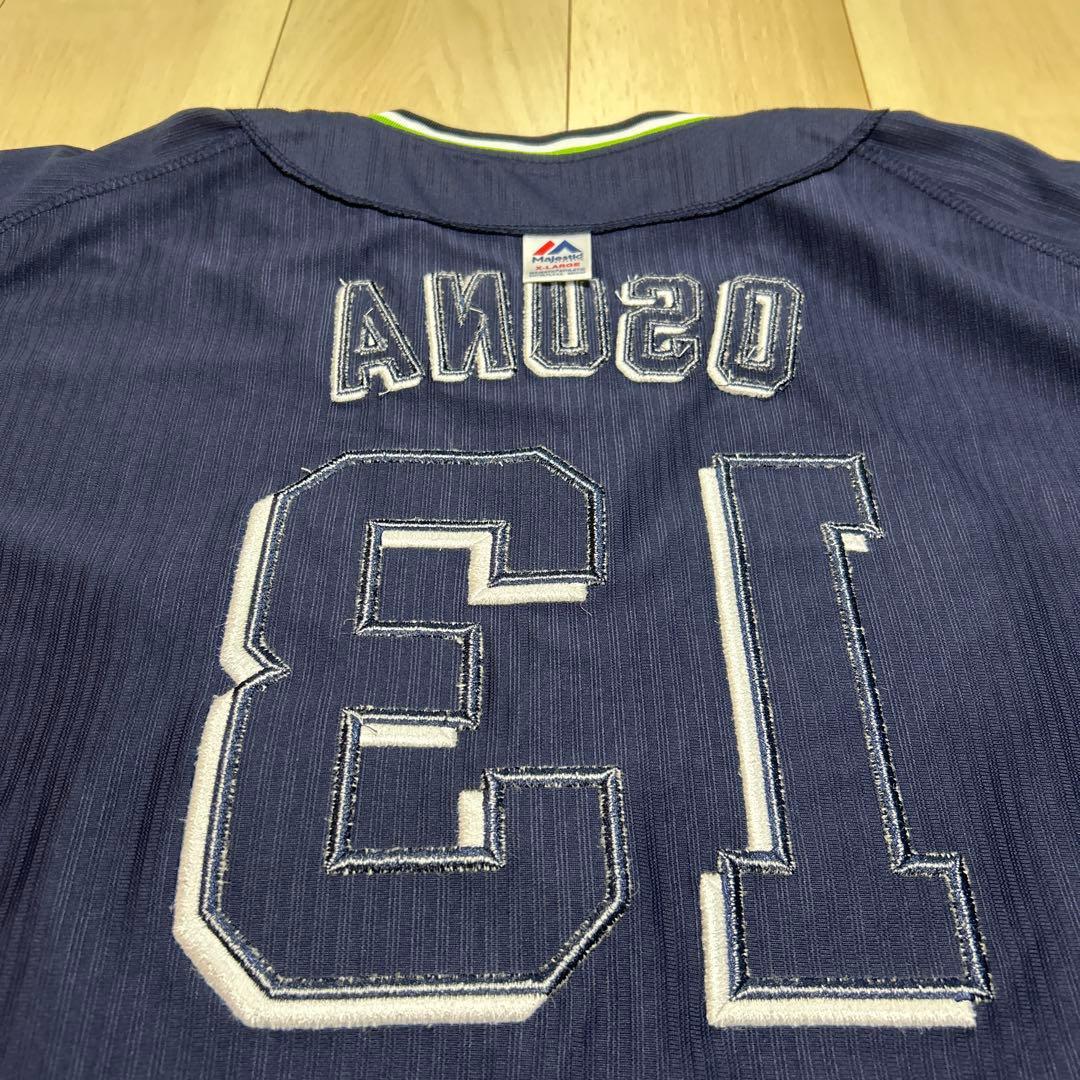 【超美品】東京ヤクルトスワローズ　ホセ・オスナ選手ユニフォーム13 XL