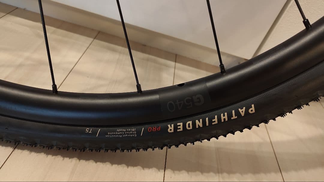 DT Swiss G540 ホイールセット新車外し