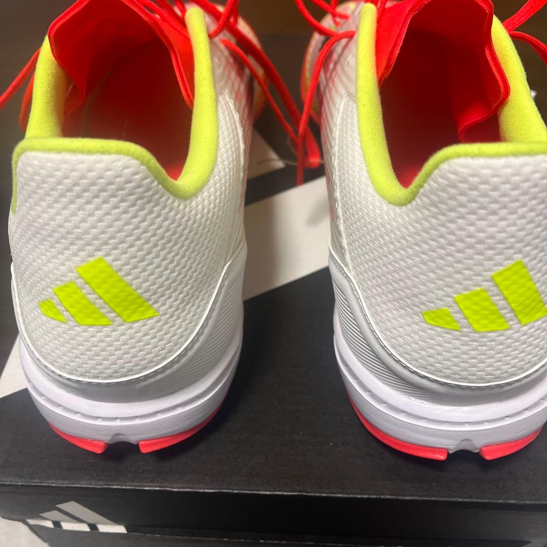 adidas F50 サッカーシューズ ホワイト/レッド/イエローサイズ27.0