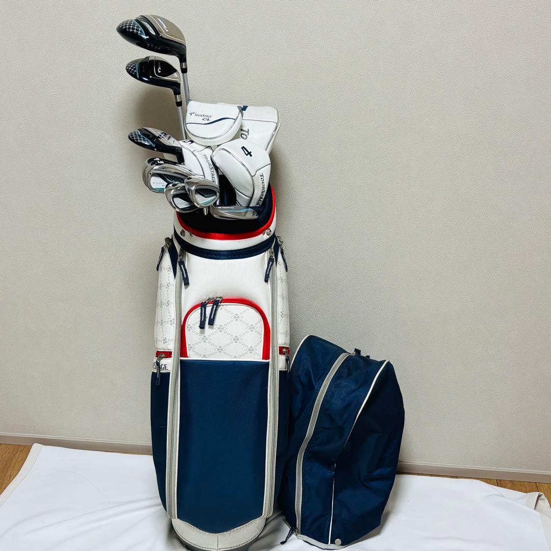 ブリヂストン ツアーステージ TOURSTAGE クラブセット レディース L