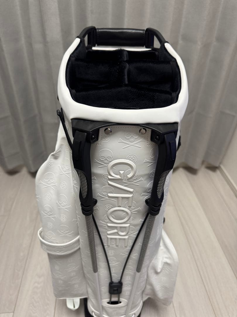 【美品】G/FORE ジーフォア キャディバッグ スタンド ホワイト