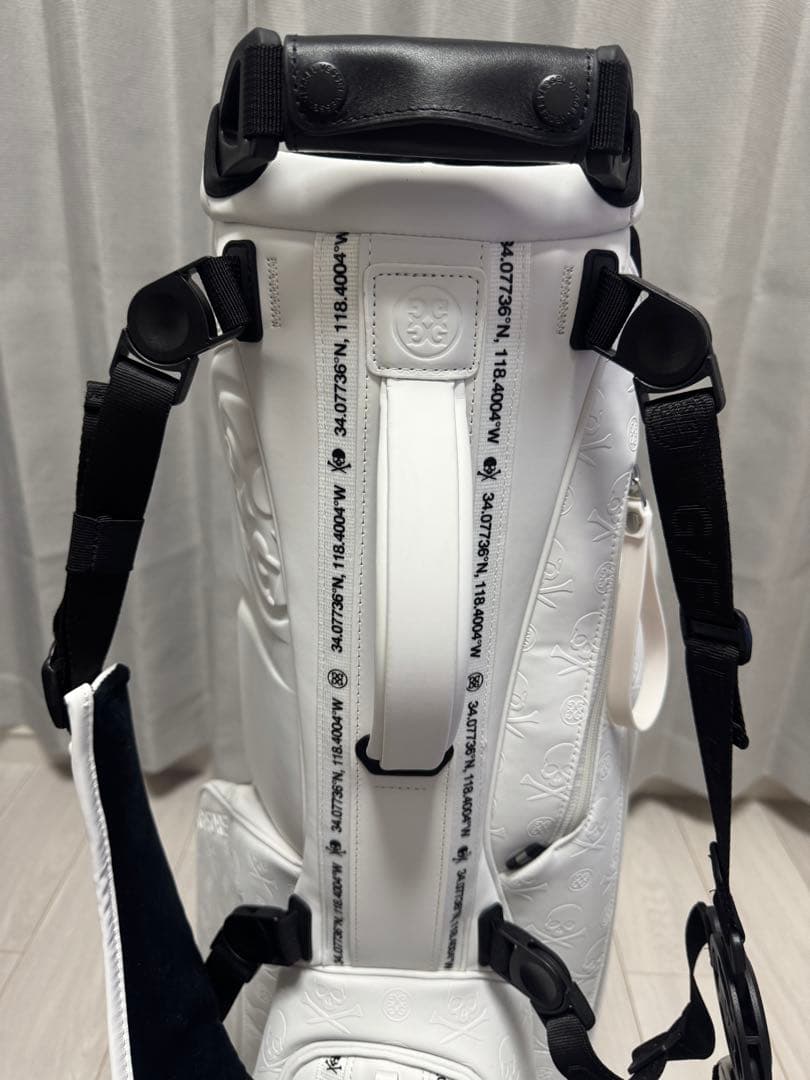 【美品】G/FORE ジーフォア キャディバッグ スタンド ホワイト