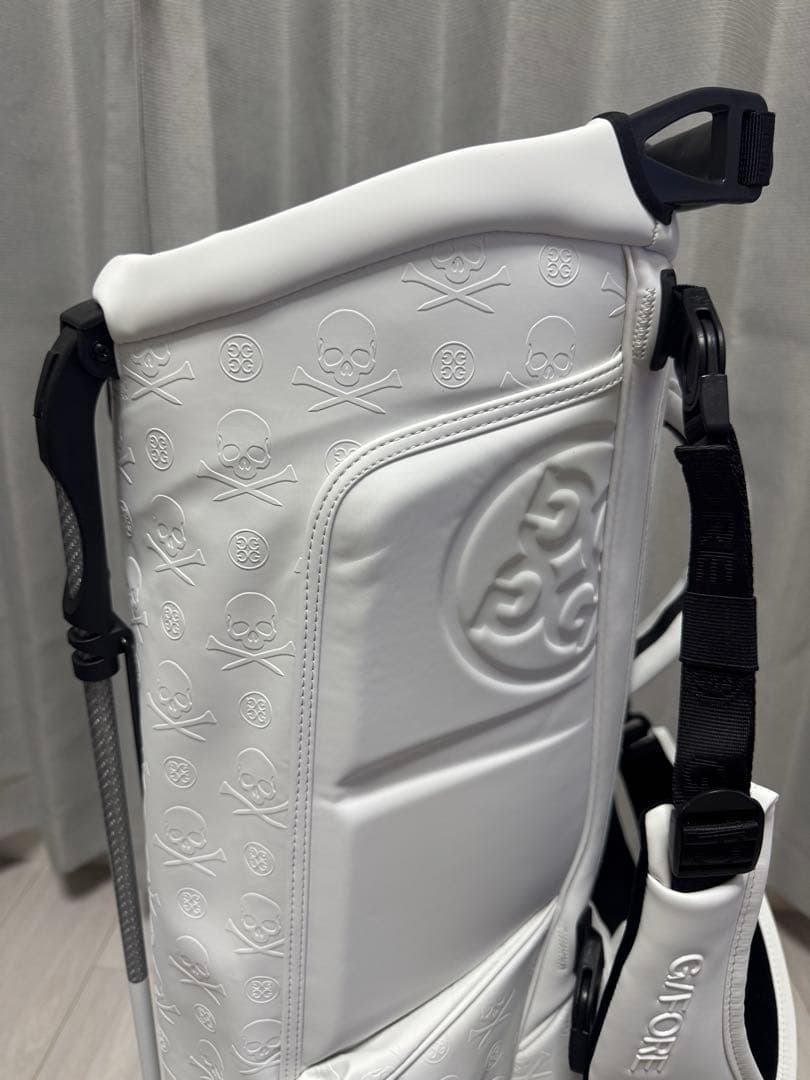 【美品】G/FORE ジーフォア キャディバッグ スタンド ホワイト