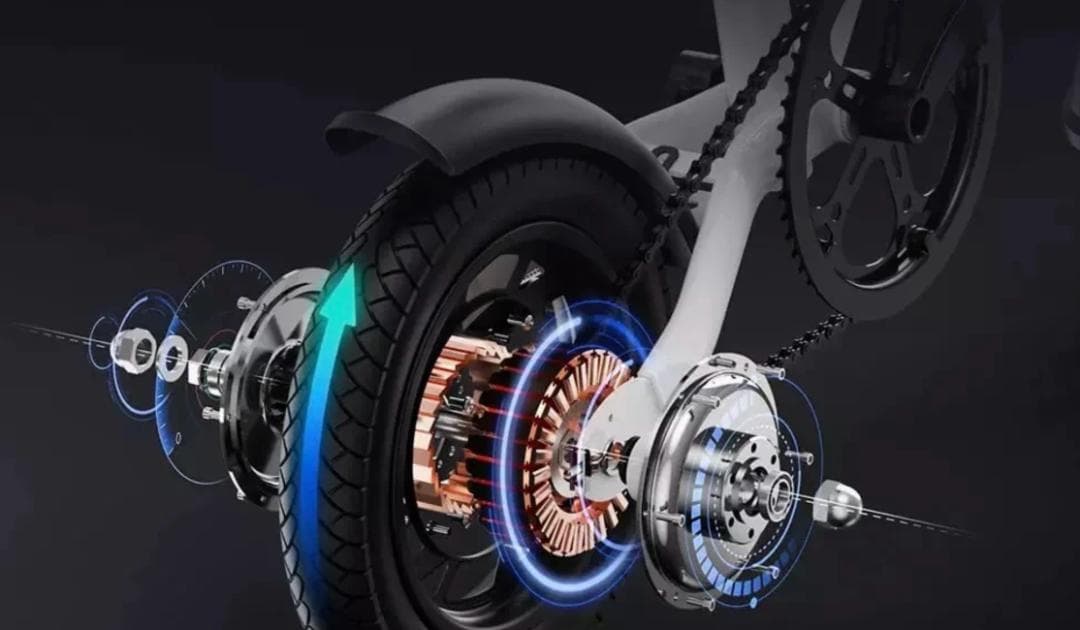 Baicycle S2 Pro 原付一種 新古車 前後サスペンション