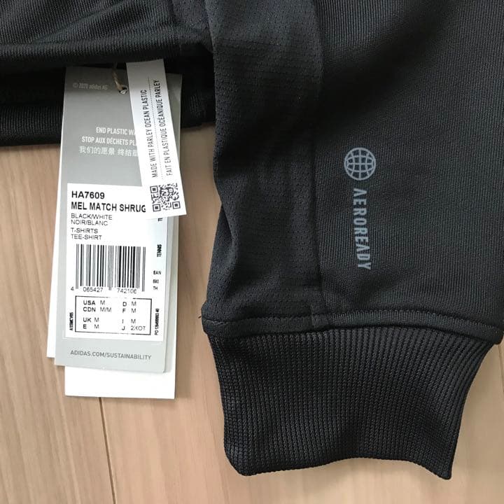 ◉海外購入◉ adidas テニスウエア 長袖Tシャツ(シュラグ) Mサイズ