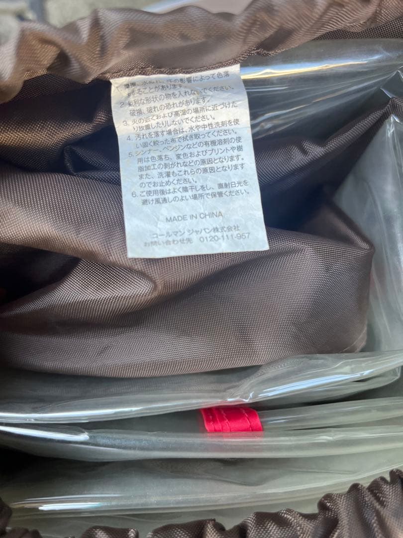 【旧タイプ・コールマンロゴなし】コールマン クリアウォール 美品