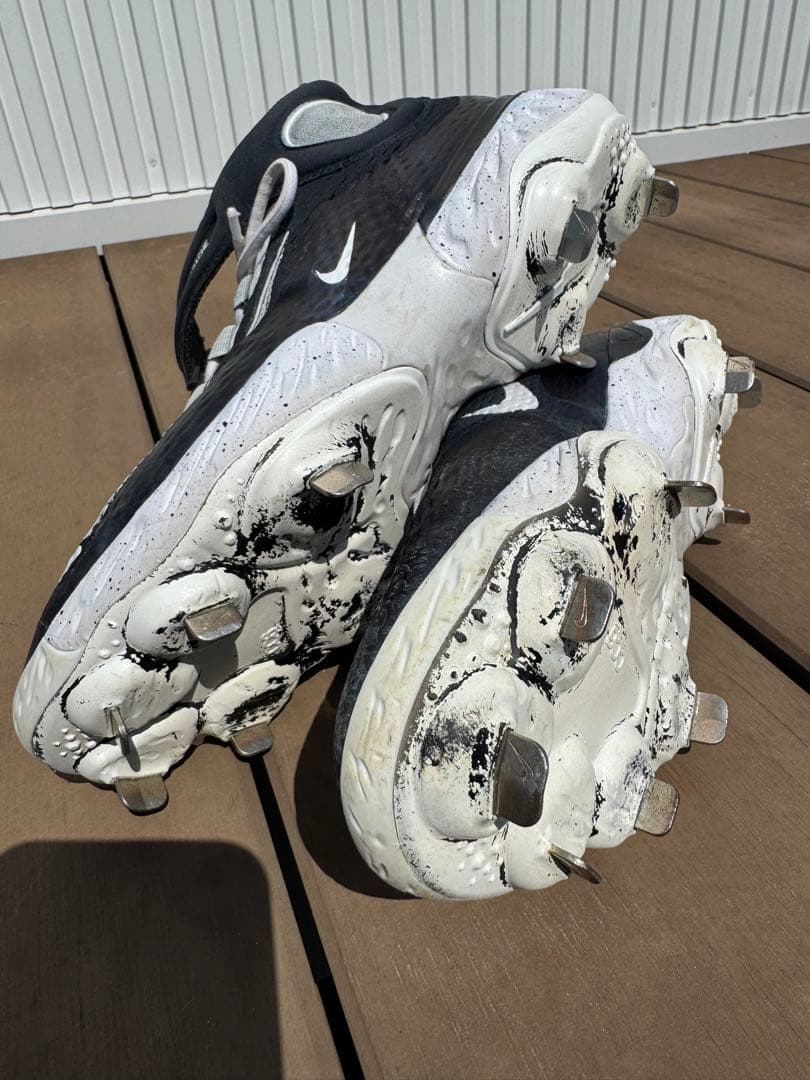NIKE ALPHA HURACHE スパイク　ネイビー