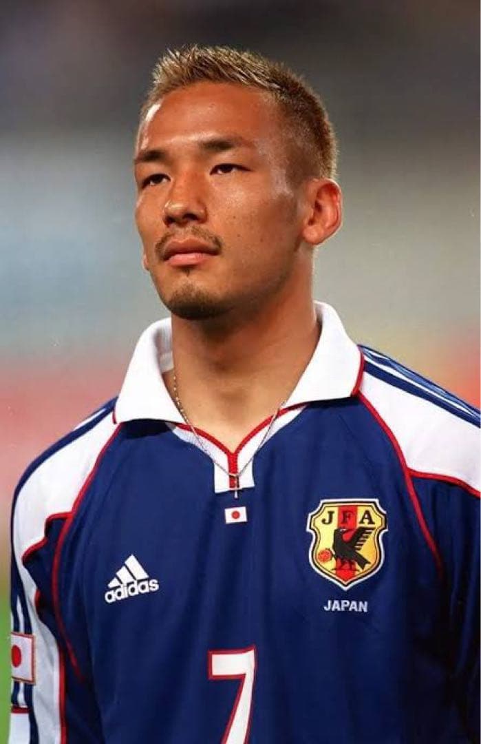 2001年　日本代表ユニフォーム　中田英寿　Lサイズ
