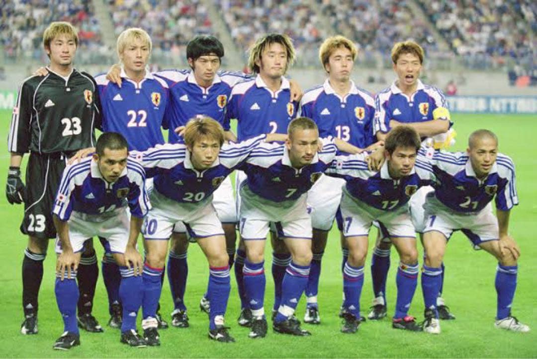 2001年　日本代表ユニフォーム　中田英寿　Lサイズ
