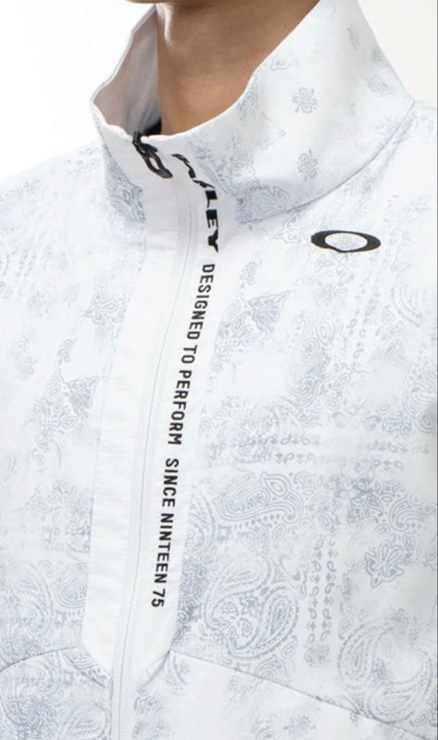 OAKLEYメンズ ゴルフ 長袖ウインドブレーカー