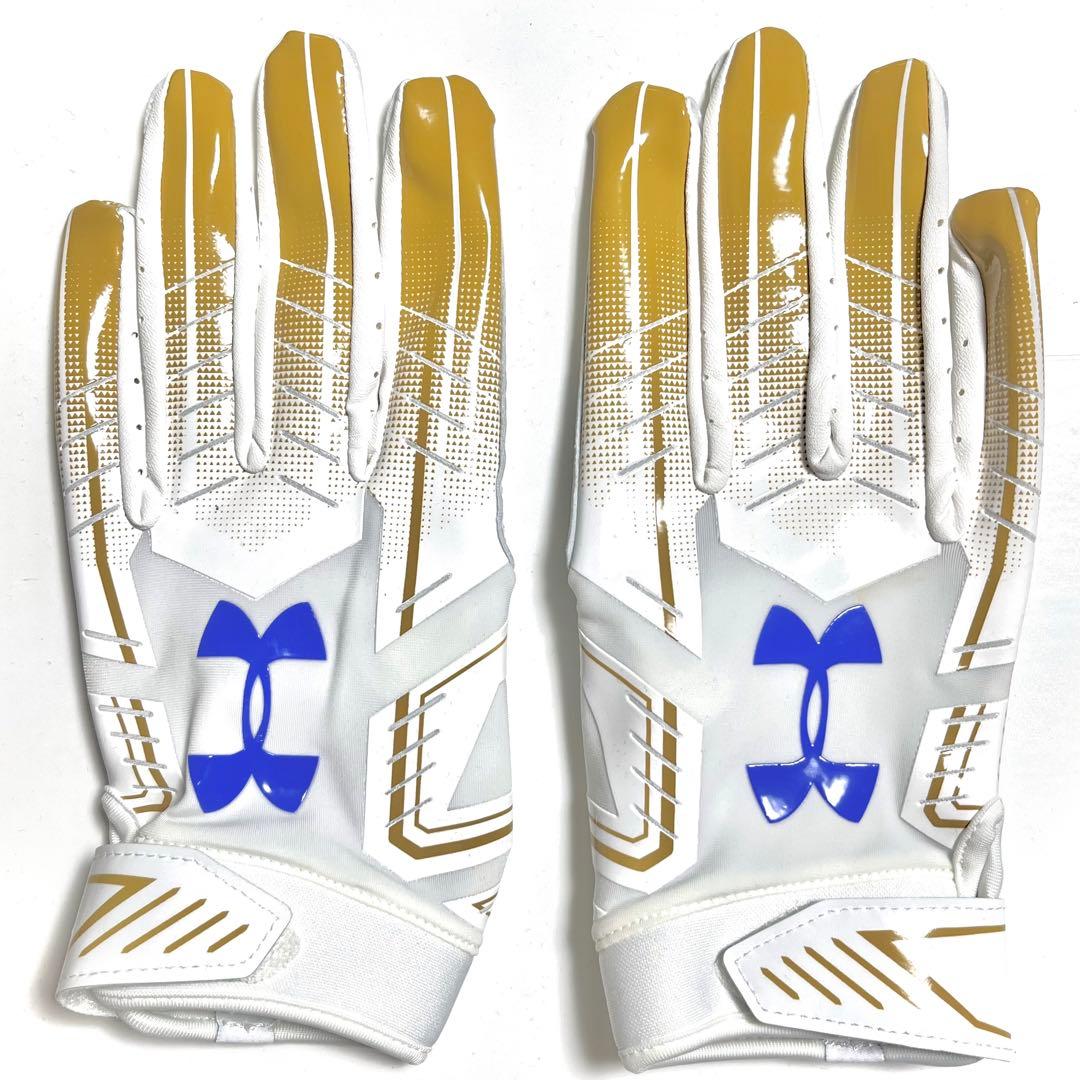UA F6 UCLA限定モデル アメフト グローブ LGサイズ【新品】
