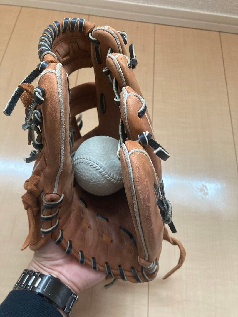 HG ブラウン 軟式グローブ　ハイゴールド　内野手用