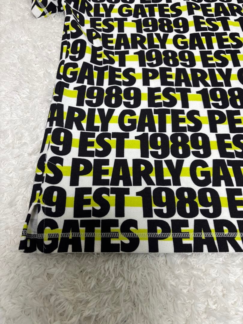 ✨美品✨PEARLY GATES 総柄　ポロシャツ