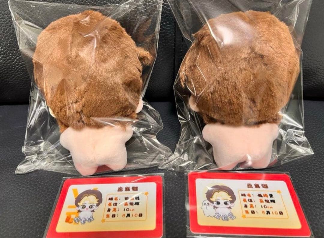 seventeenぬいぐるみ　ジュン　2体　10センチ　マスター　正規品「383