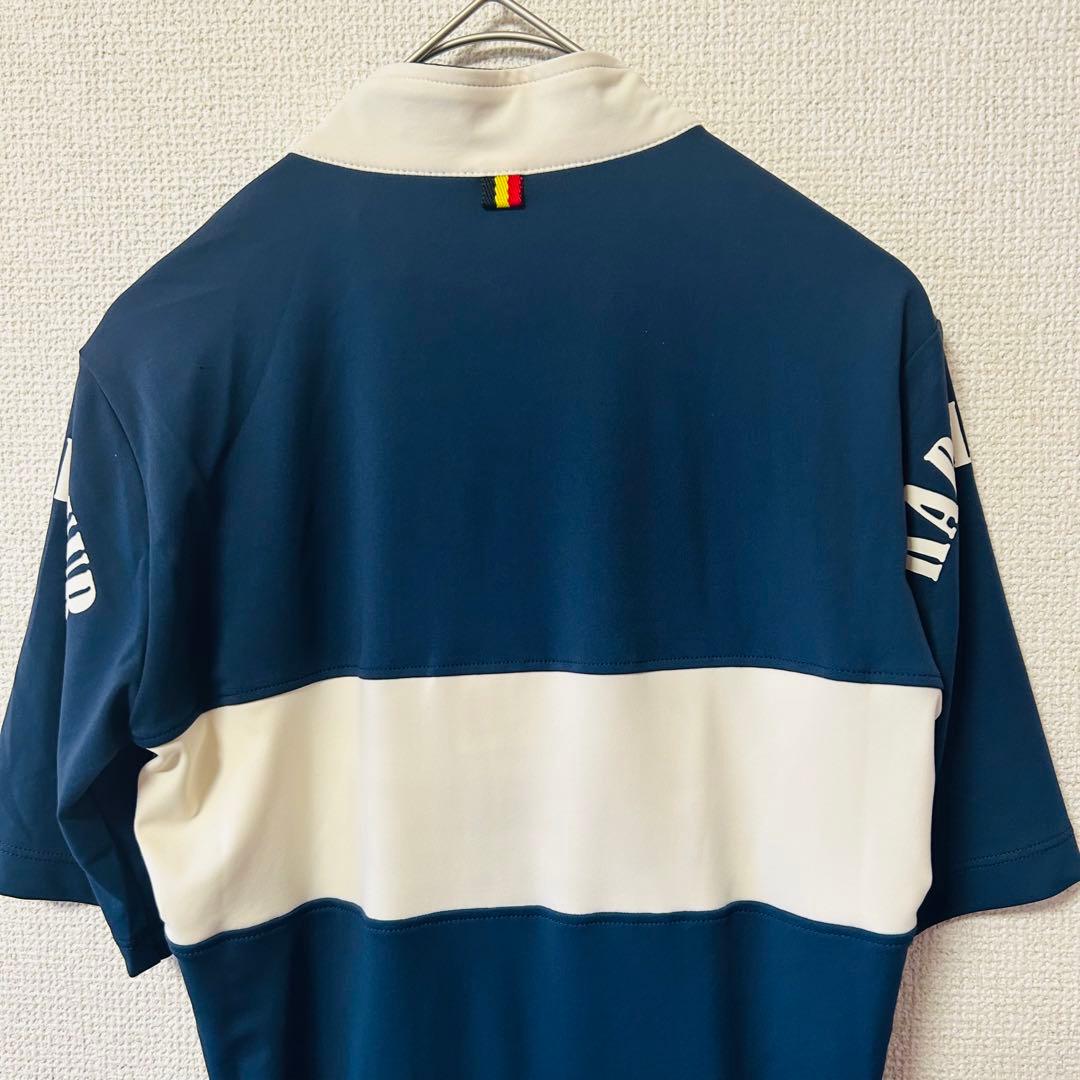 ■新品■ おまけ付　カペルミュール　サイクルジャージ Sサイズ 半袖　ネイビー
