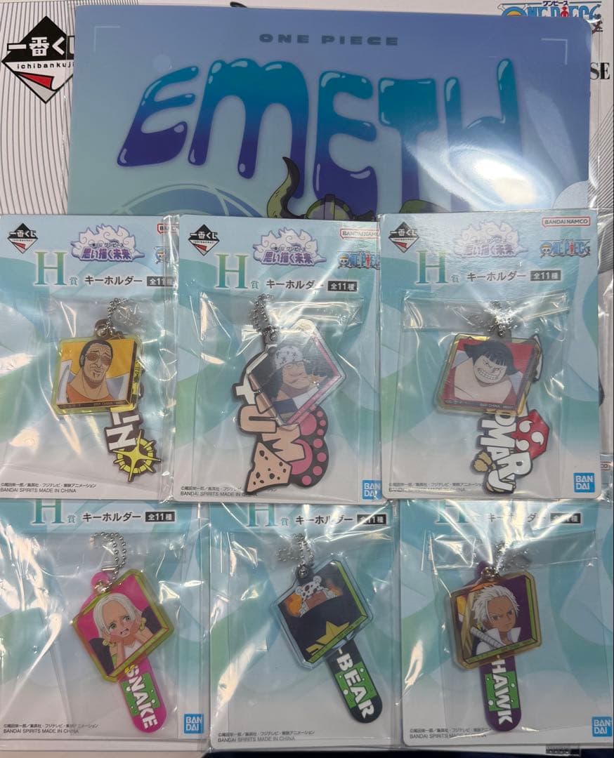 一番くじ　ワンピース　思い描く未来　C賞 エメト　F賞ラグマットなどおまけつき‼️