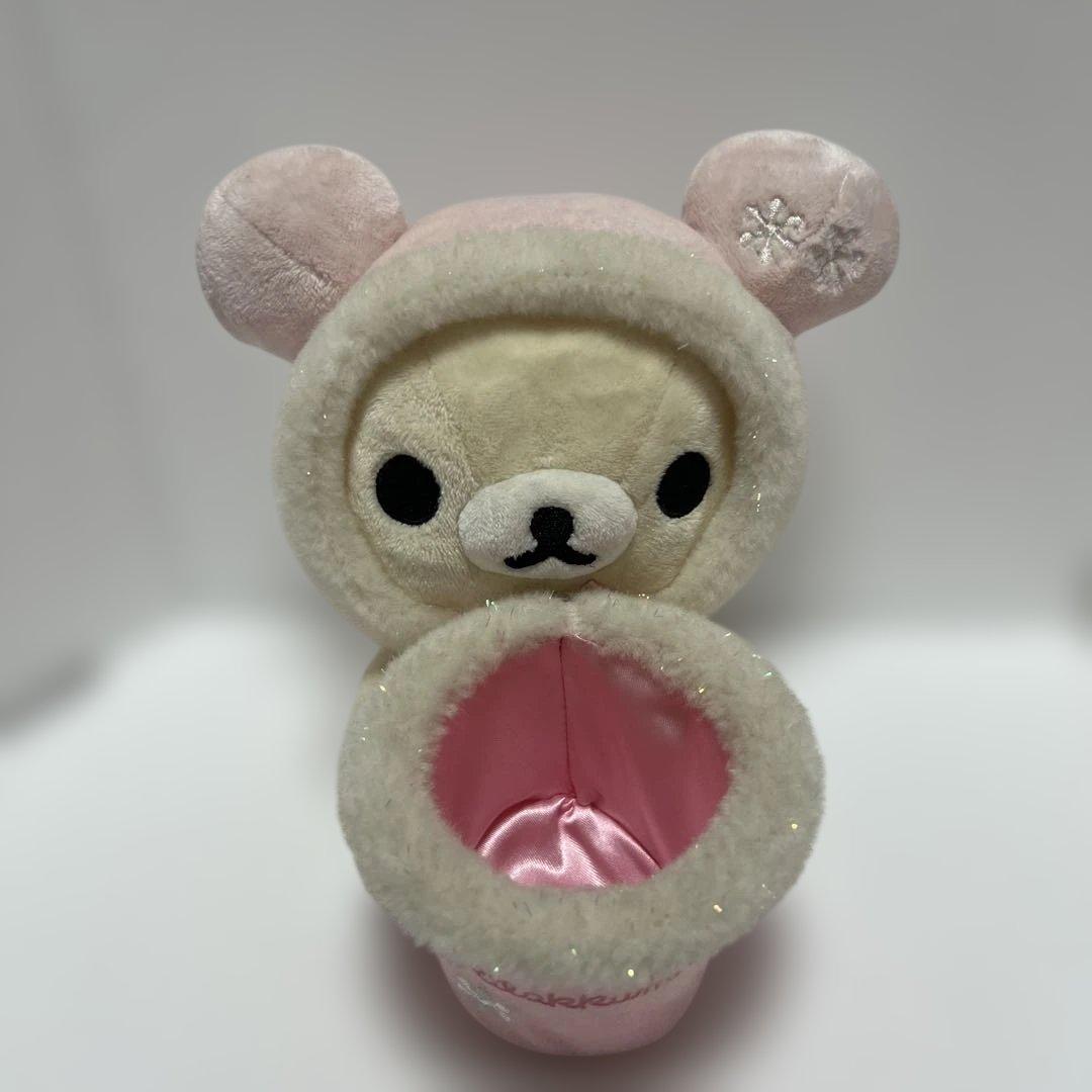 コリラックマ ピンクスノウウィンター　セブンイレブン　ぬいぐるみ　San-X