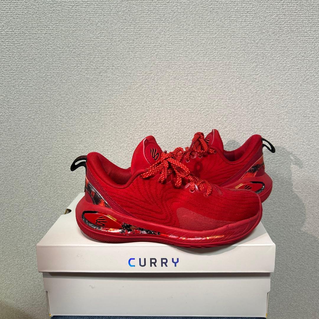 CURRY バスケットボールシューズ レッド
