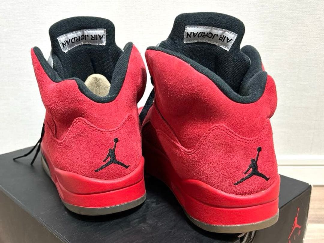Air Jordan5 エアジョーダン 5 レッドスエード シューズ