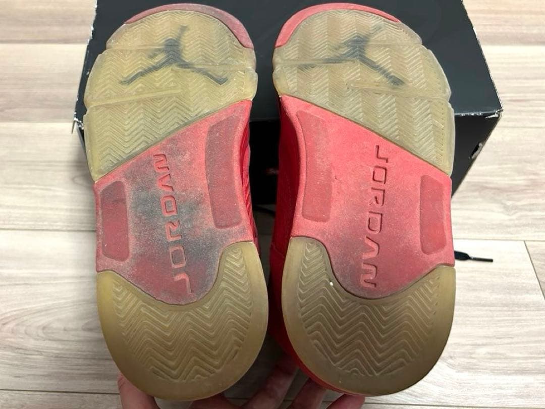 Air Jordan5 エアジョーダン 5 レッドスエード シューズ