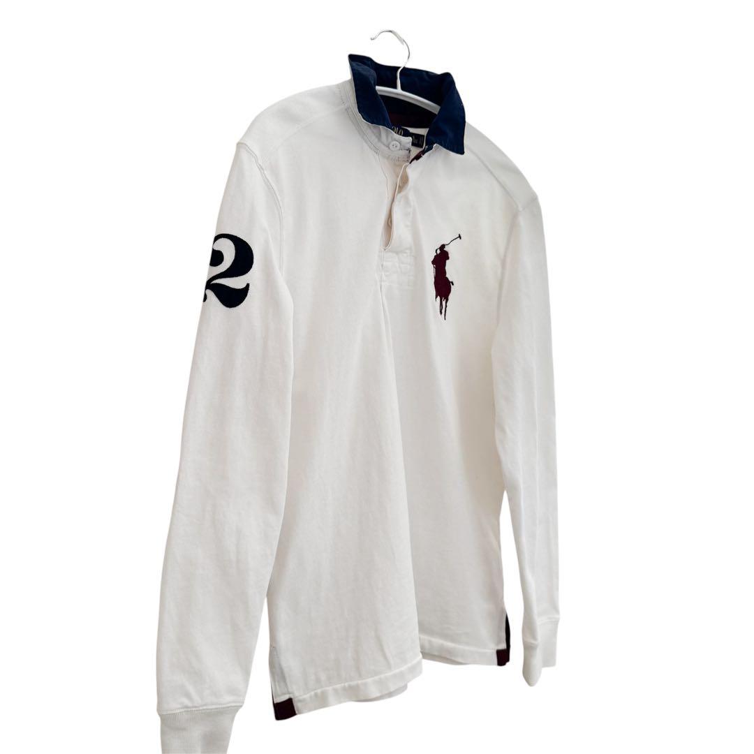 RalphLauren 【美品】1点限定！ラガーシャツ長袖ビッグポニーメンズS