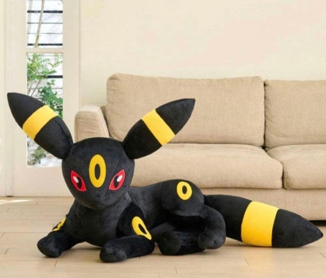 新品 ポケモン ぬいぐるみ 等身大　ブラッキー