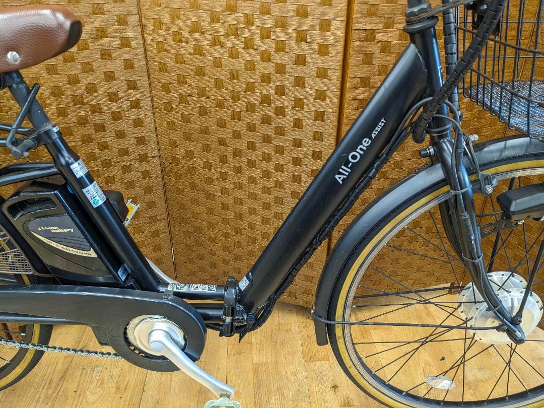 U067 電動アシスト自転車 26インチ ALL‐ONE