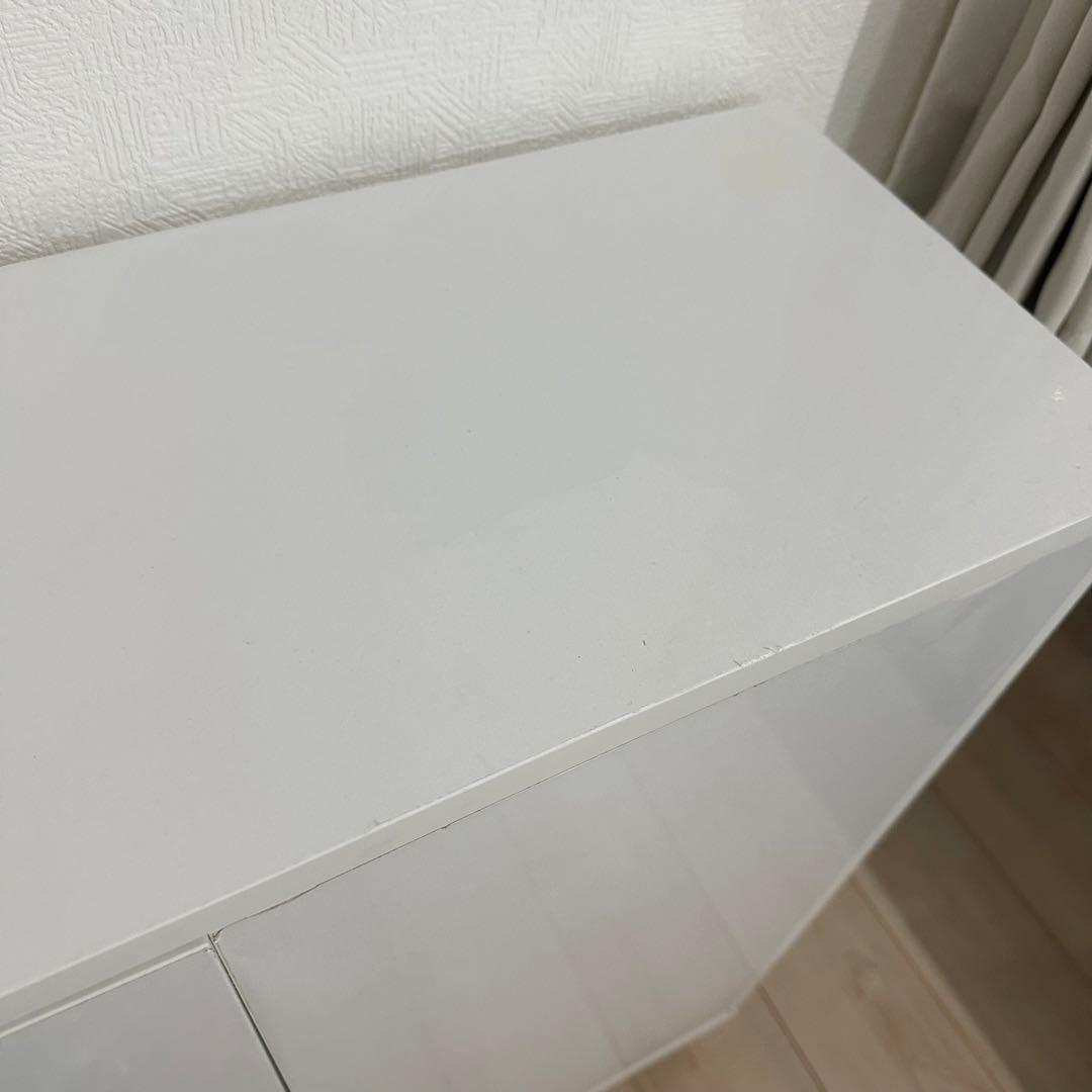 IKEA エーケト　ホワイト　奥行き25cm