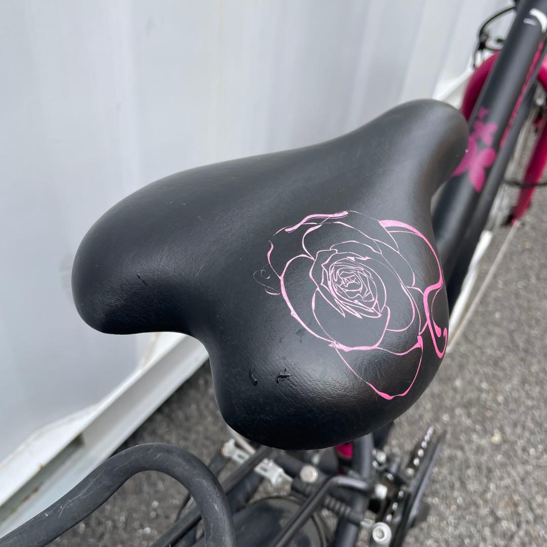 子供用自転車24インチ BTWIN 身長135-150cm 前後オートライト付