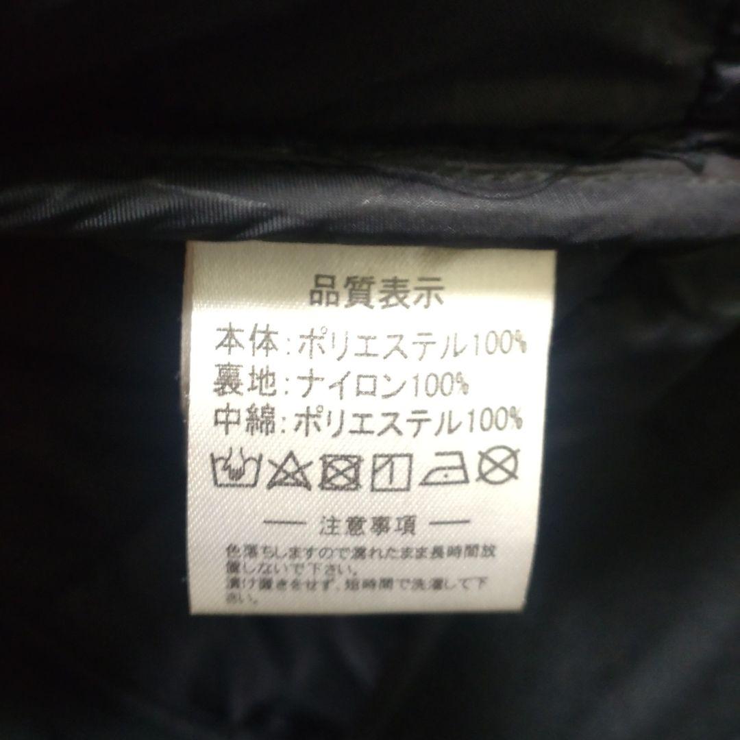 ATHLETA フード付き中綿コート 黒 140 ベンチコート