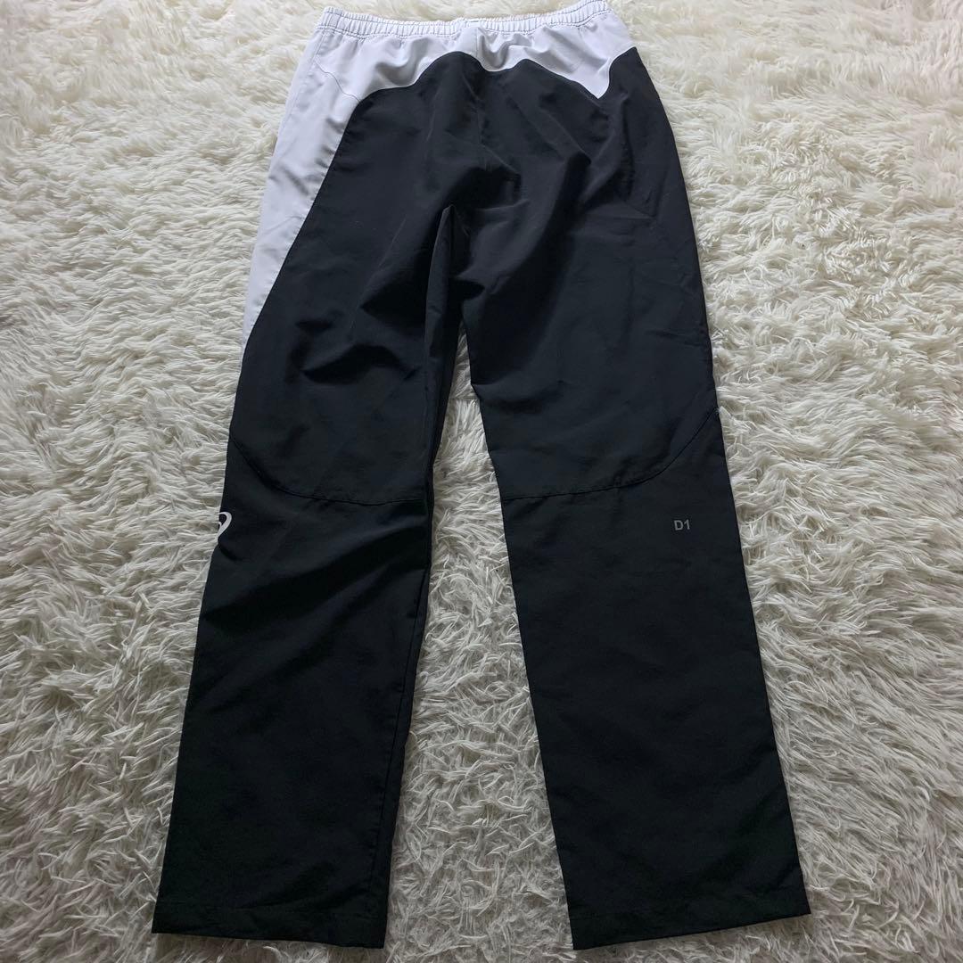 極美品■アシックス ウィンドブレーカ セットアップ A77 ブラックXL