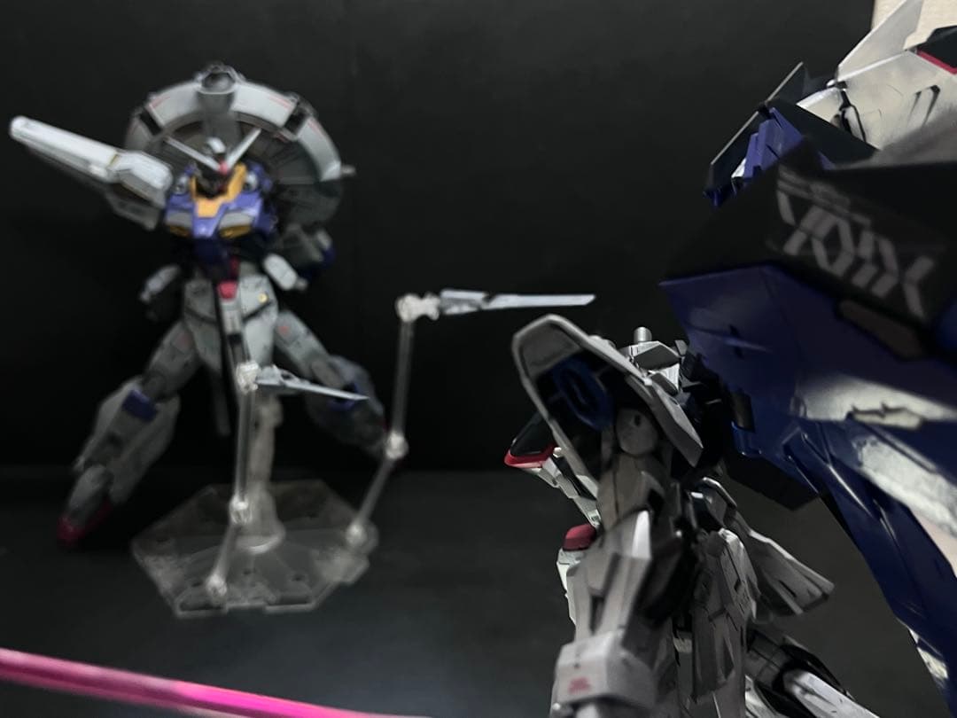 ガンプラ全塗装完成品　MG プロヴィデンスガンダム