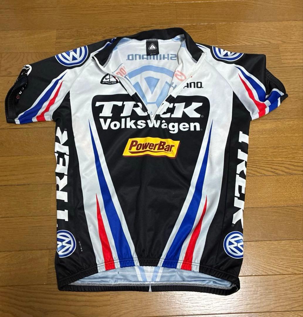 ビンテージ NIKE acgサイクルシャツ イタリア製TREK SHIMANO
