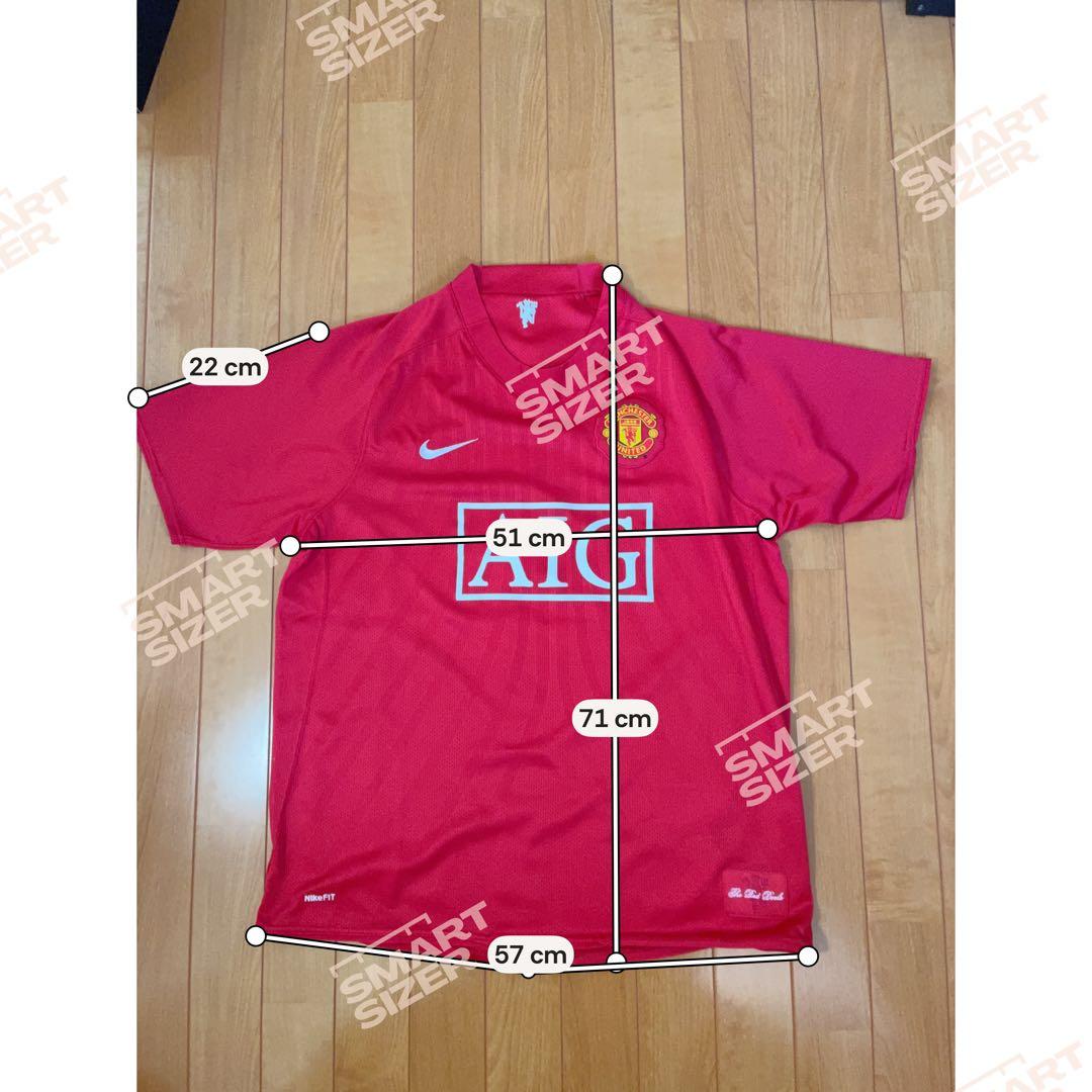 Nike Manchester United 07/08レプリカユニフォーム　Ｌ