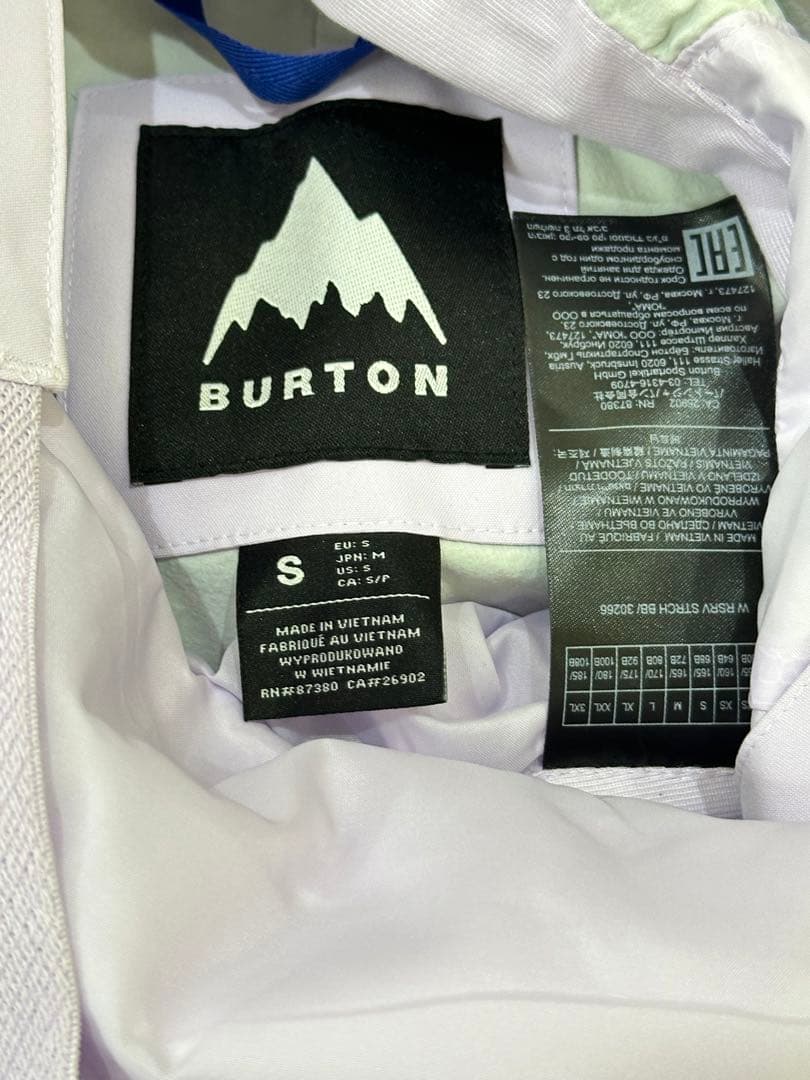 スノーボード BURTON RVRS strch BiB Women S Size