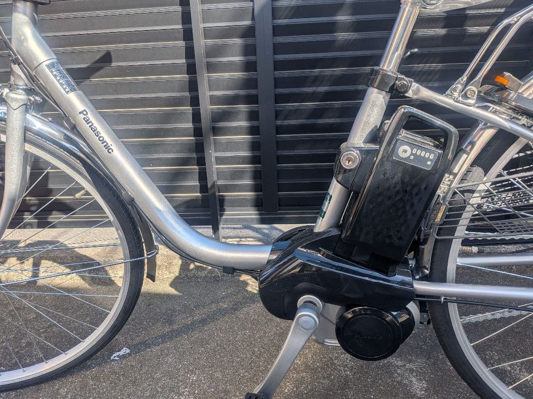 Panasonic 電動アシスト自転車 シルバー　新品　未使用