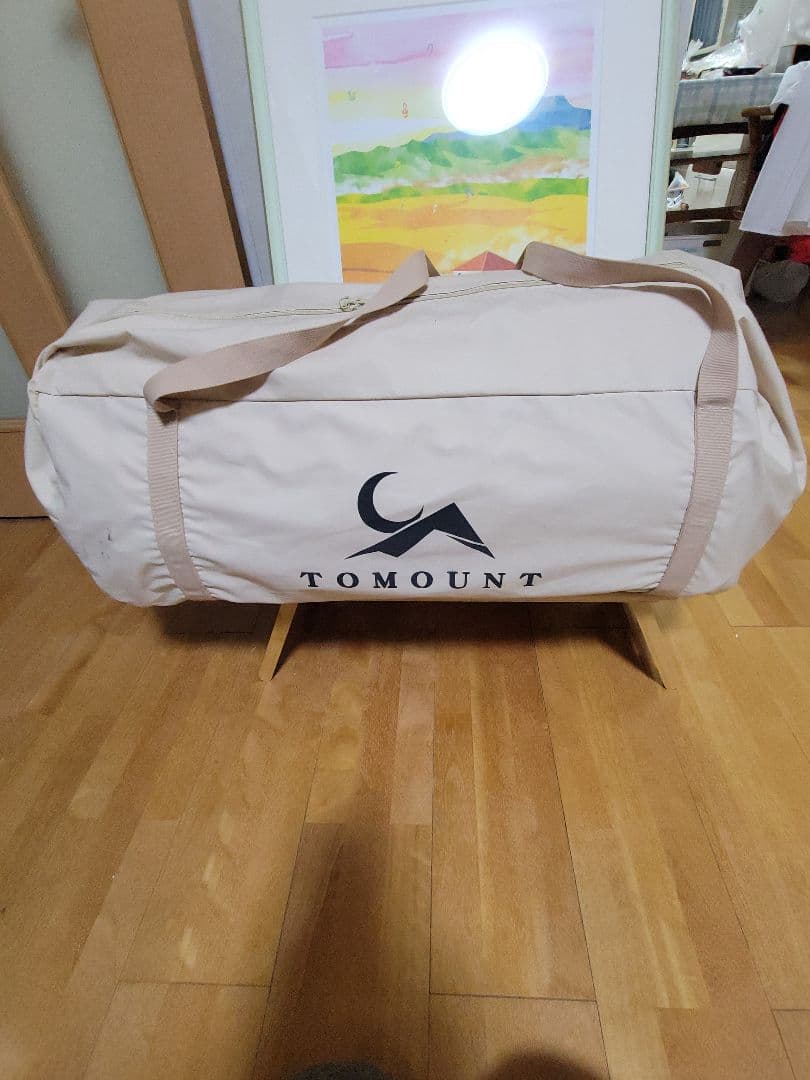 TOMOUNT 『 TC(ポリコットン)ロッジ型テント 』グランドシート付き