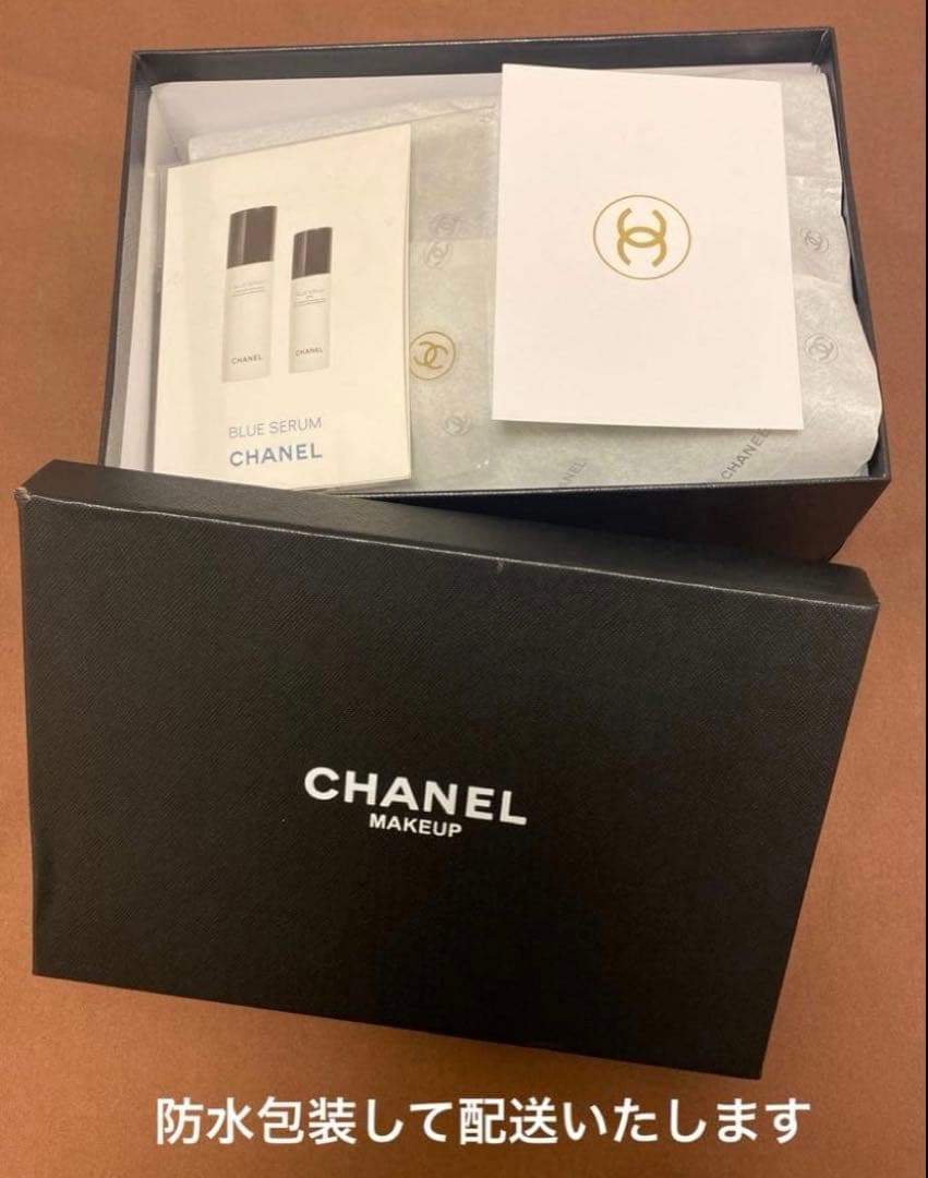 【新品未使用】 CHANEL ツイード ブルー バックパック 美容液 おまけつき