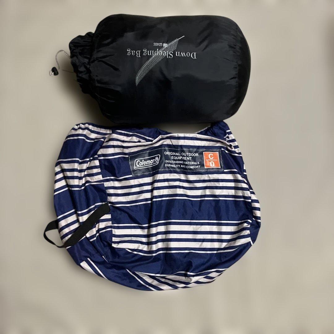 logos ダウン350g シュラフ 値段　中古美品