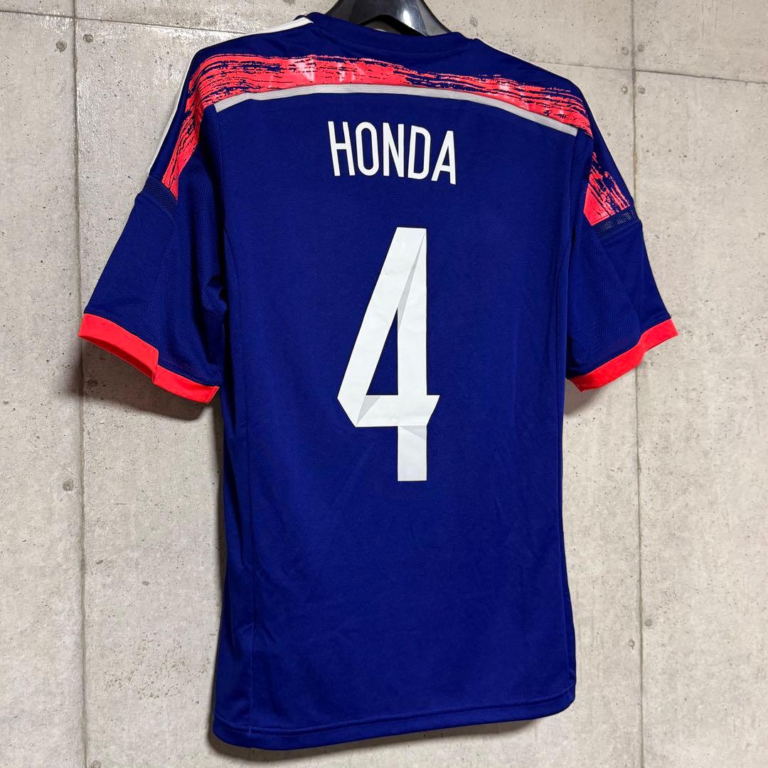 【美品！】2014ブラジルW杯 日本代表 ♯4 本田圭佑【Mサイズ】