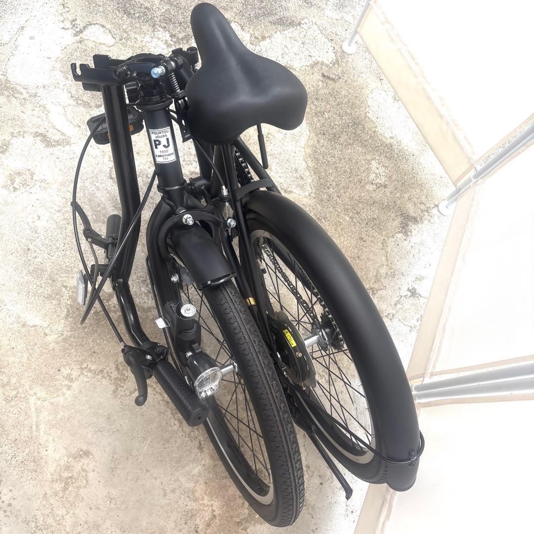 新品未使用 20インチ 折り畳み自転車 ブラック
