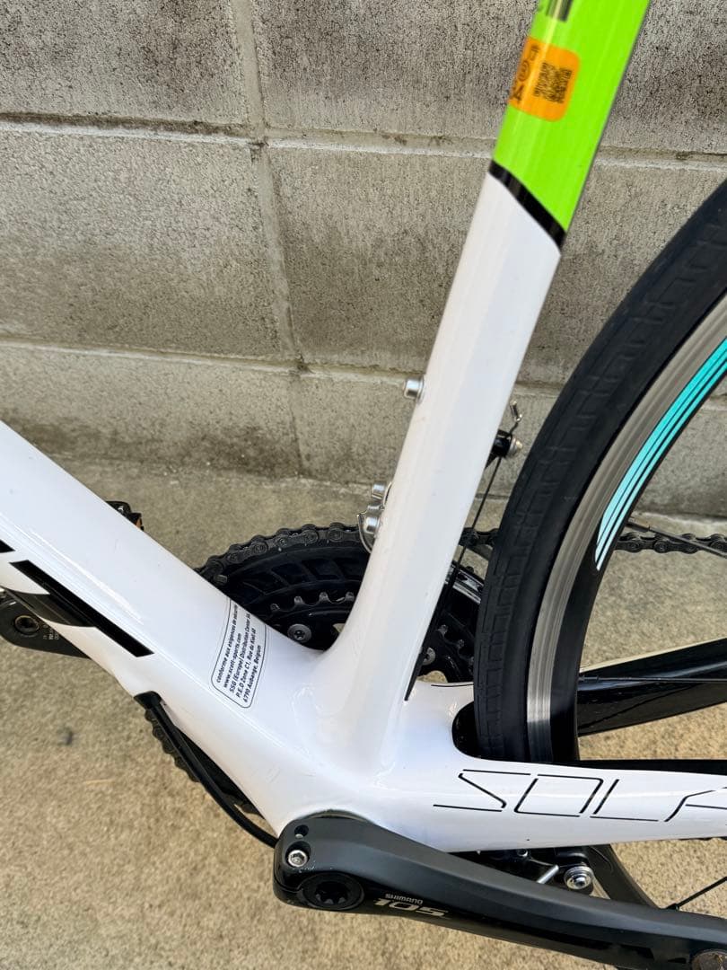 SCOTT ロードバイク ホワイト/グリーン 700C Shimano105