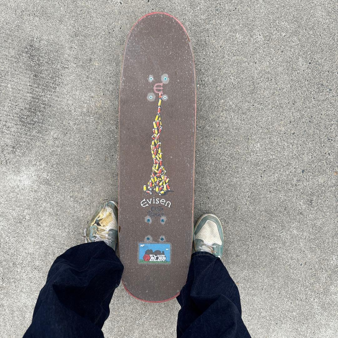 evisen skateboard クルーザーコンプリート