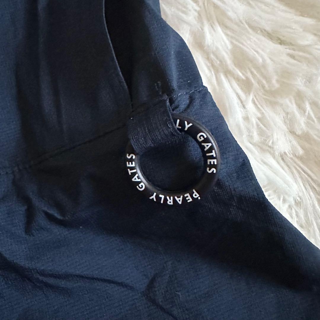 【美品】定価4.4万 PEARLY GATES レインウェア ネイビー