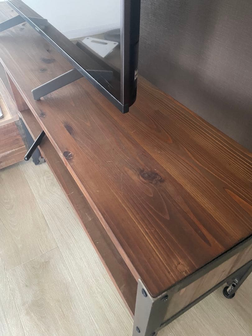 アンティークデザイン テレビ台 （幅150cm×奥行30cm×高さ41cm）