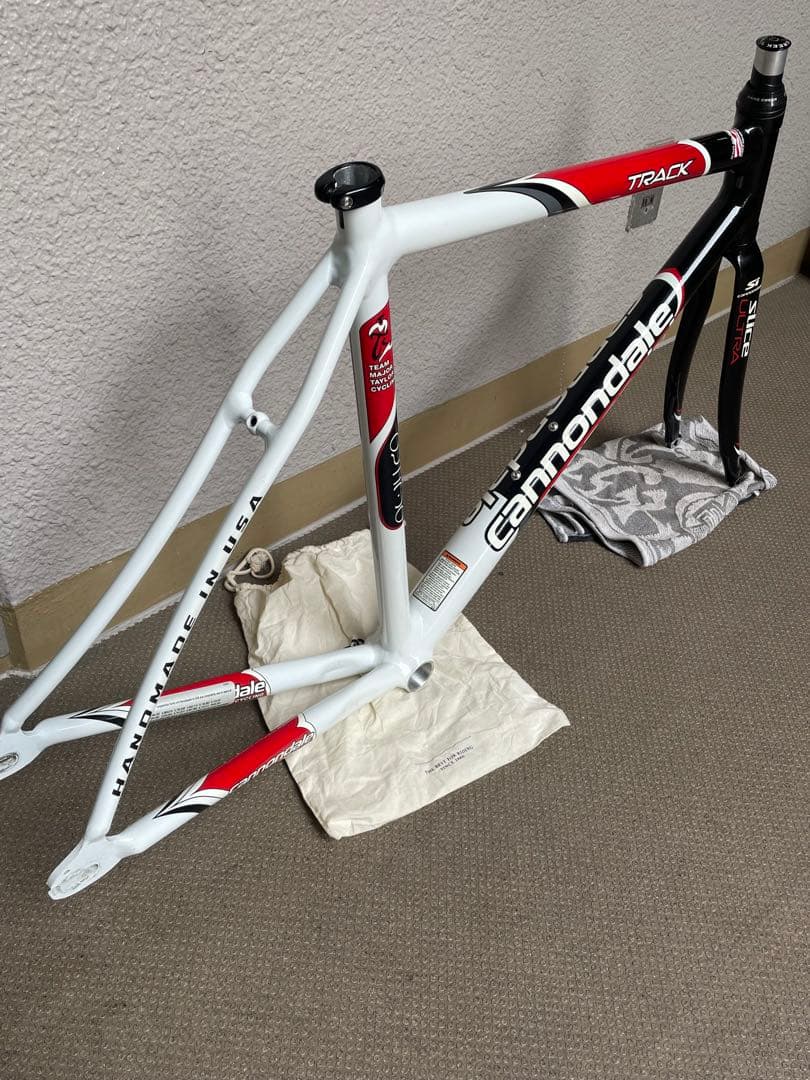 美品！レアCannondale optimo TRACK フレームセット