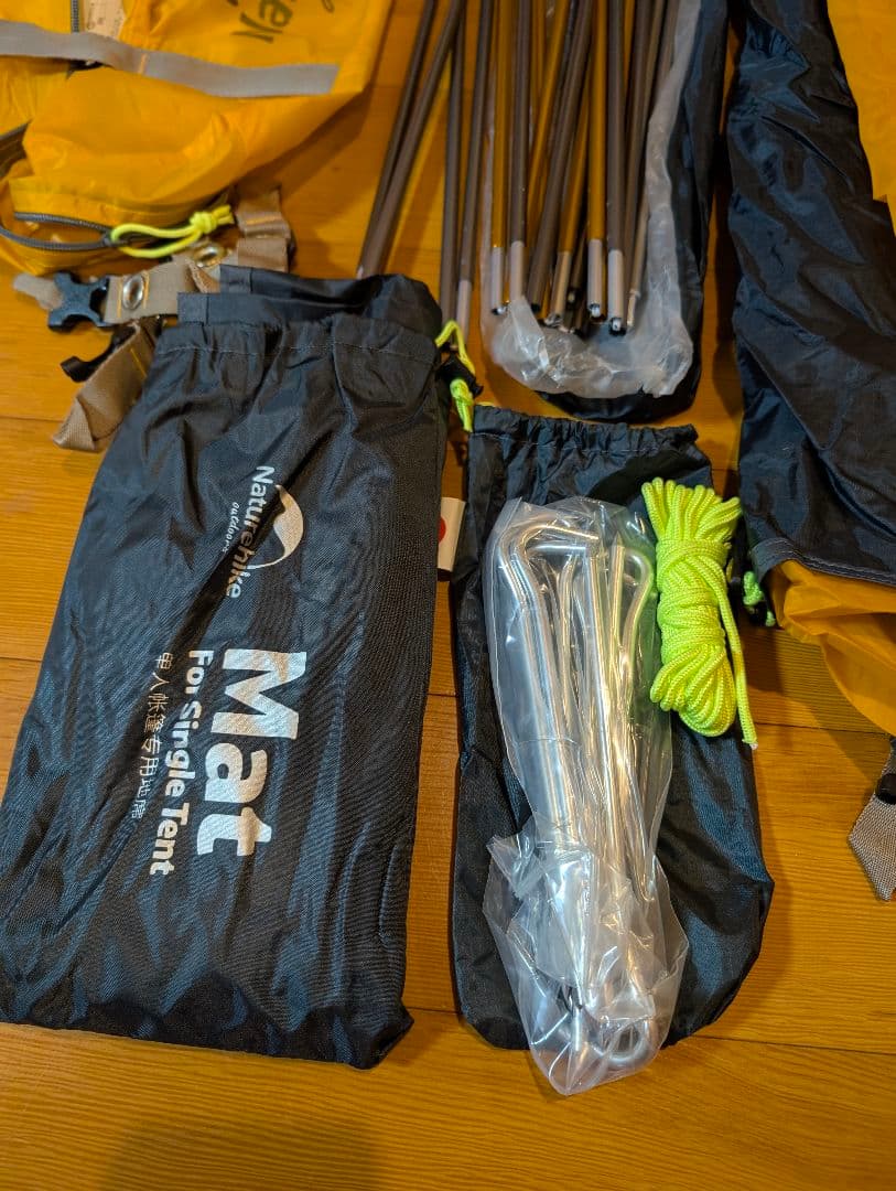 ✨未使用✨　Naturehike サイクリング　ULテント　1人用登山　キャンプ