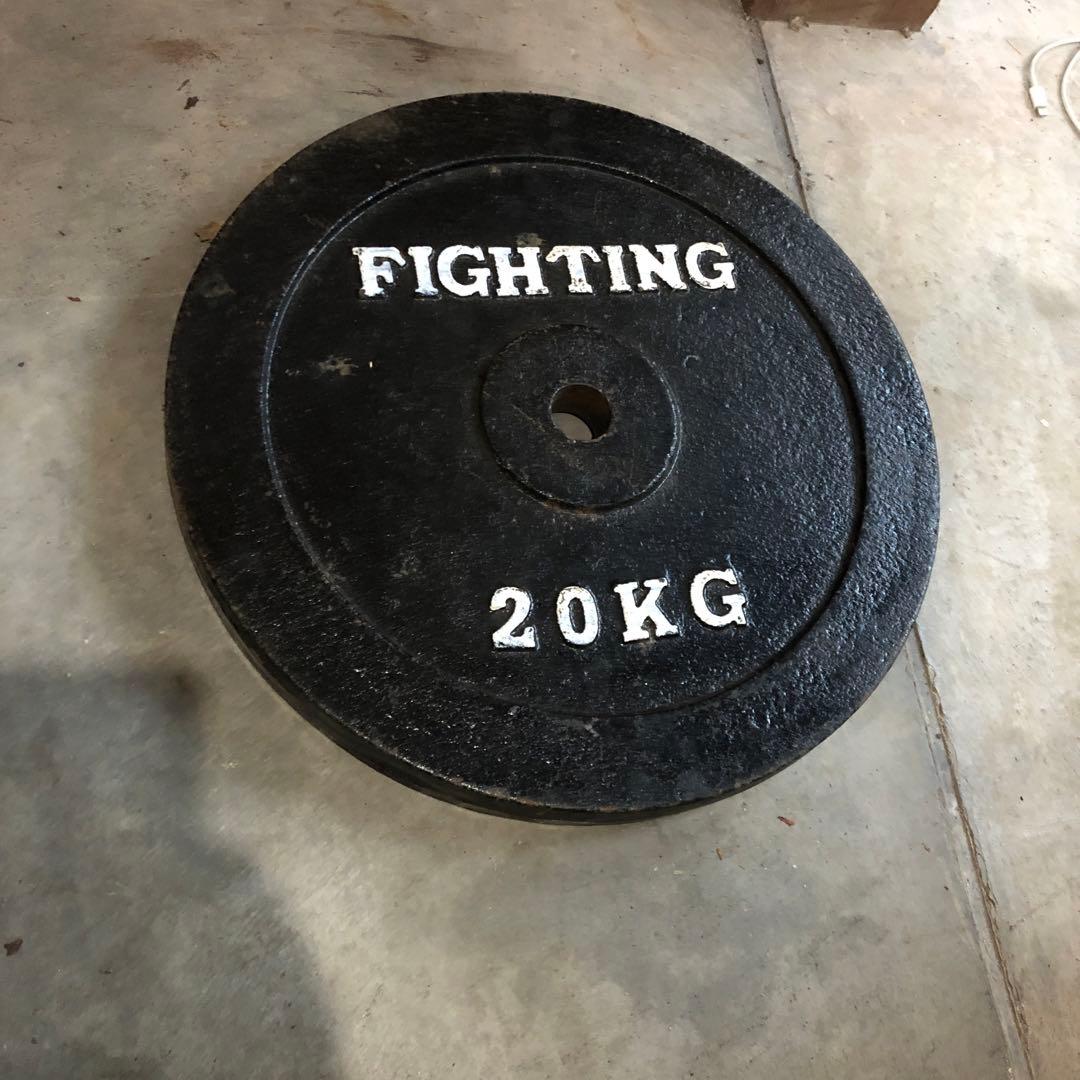 FIGHTING ダンベルプレート 20kg